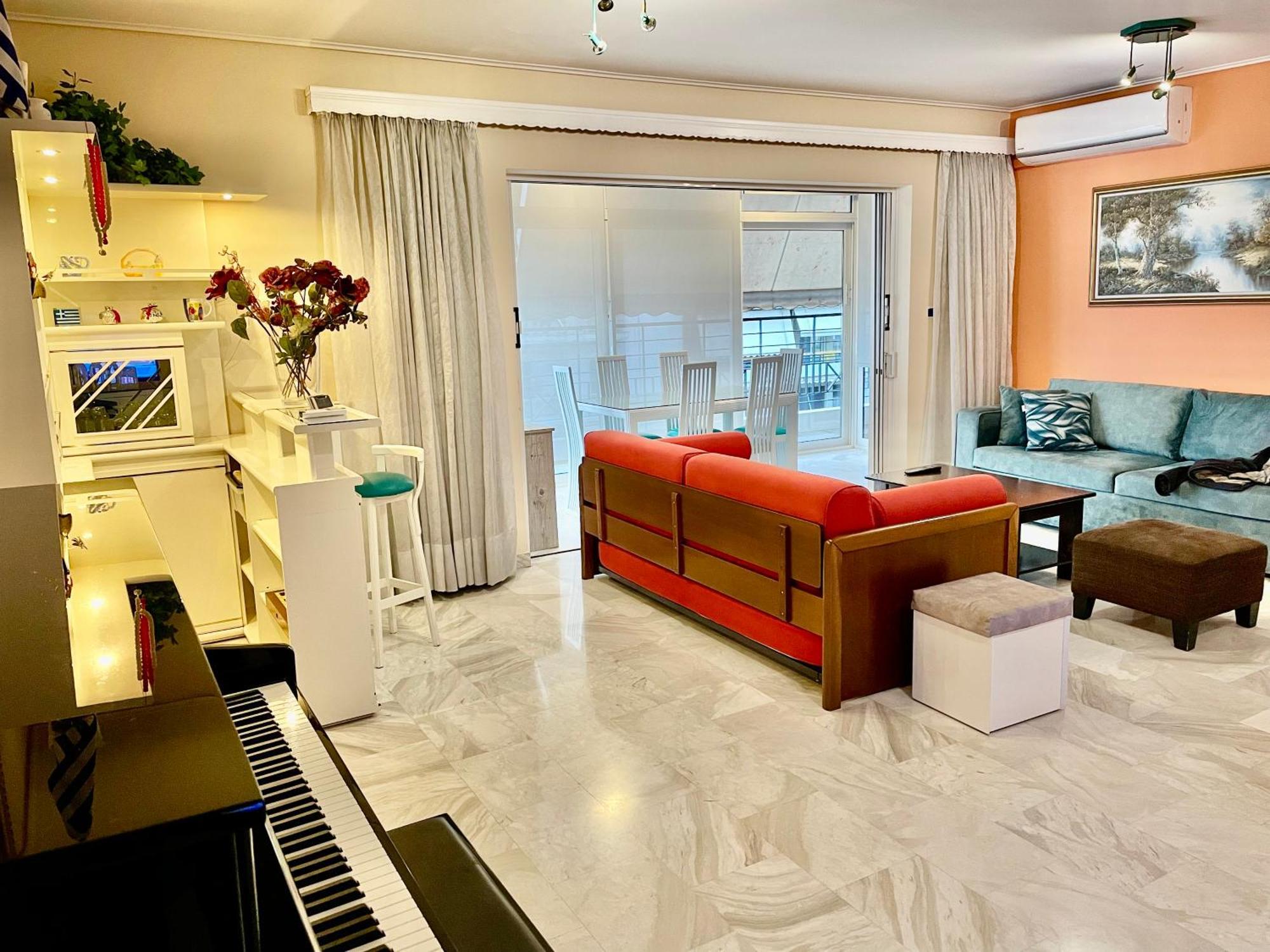Flisvos Elite Seafront Luxury Apartment アテネ エクステリア 写真